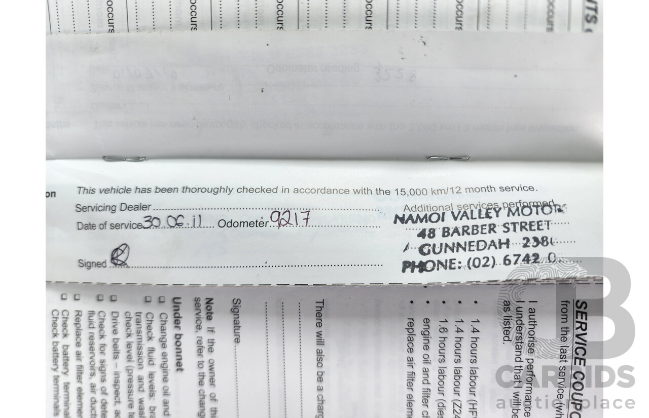 5/2010 Holden Captiva LX (4x4) CG MY10 4d Wagon White 2.0L Turbo Diesel - 7 Seater