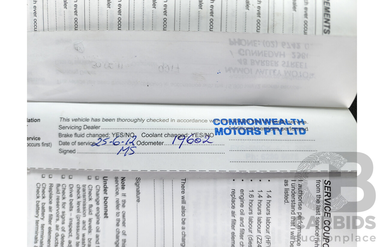 5/2010 Holden Captiva LX (4x4) CG MY10 4d Wagon White 2.0L Turbo Diesel - 7 Seater