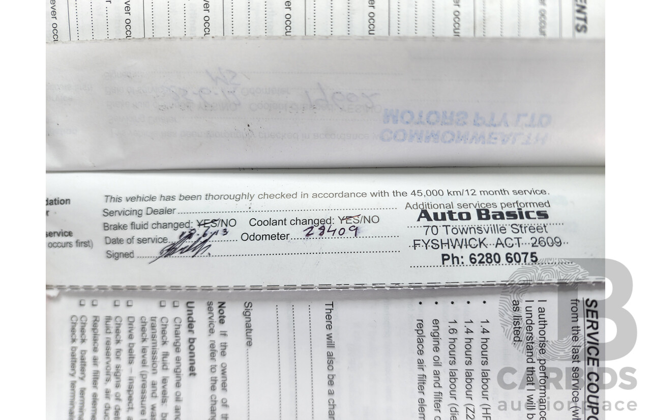 5/2010 Holden Captiva LX (4x4) CG MY10 4d Wagon White 2.0L Turbo Diesel - 7 Seater