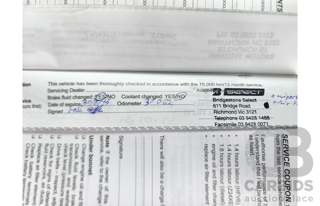 5/2010 Holden Captiva LX (4x4) CG MY10 4d Wagon White 2.0L Turbo Diesel - 7 Seater