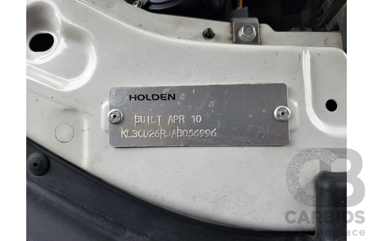 5/2010 Holden Captiva LX (4x4) CG MY10 4d Wagon White 2.0L Turbo Diesel - 7 Seater