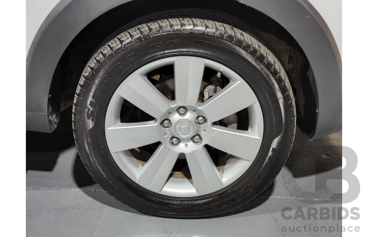 5/2010 Holden Captiva LX (4x4) CG MY10 4d Wagon White 2.0L Turbo Diesel - 7 Seater