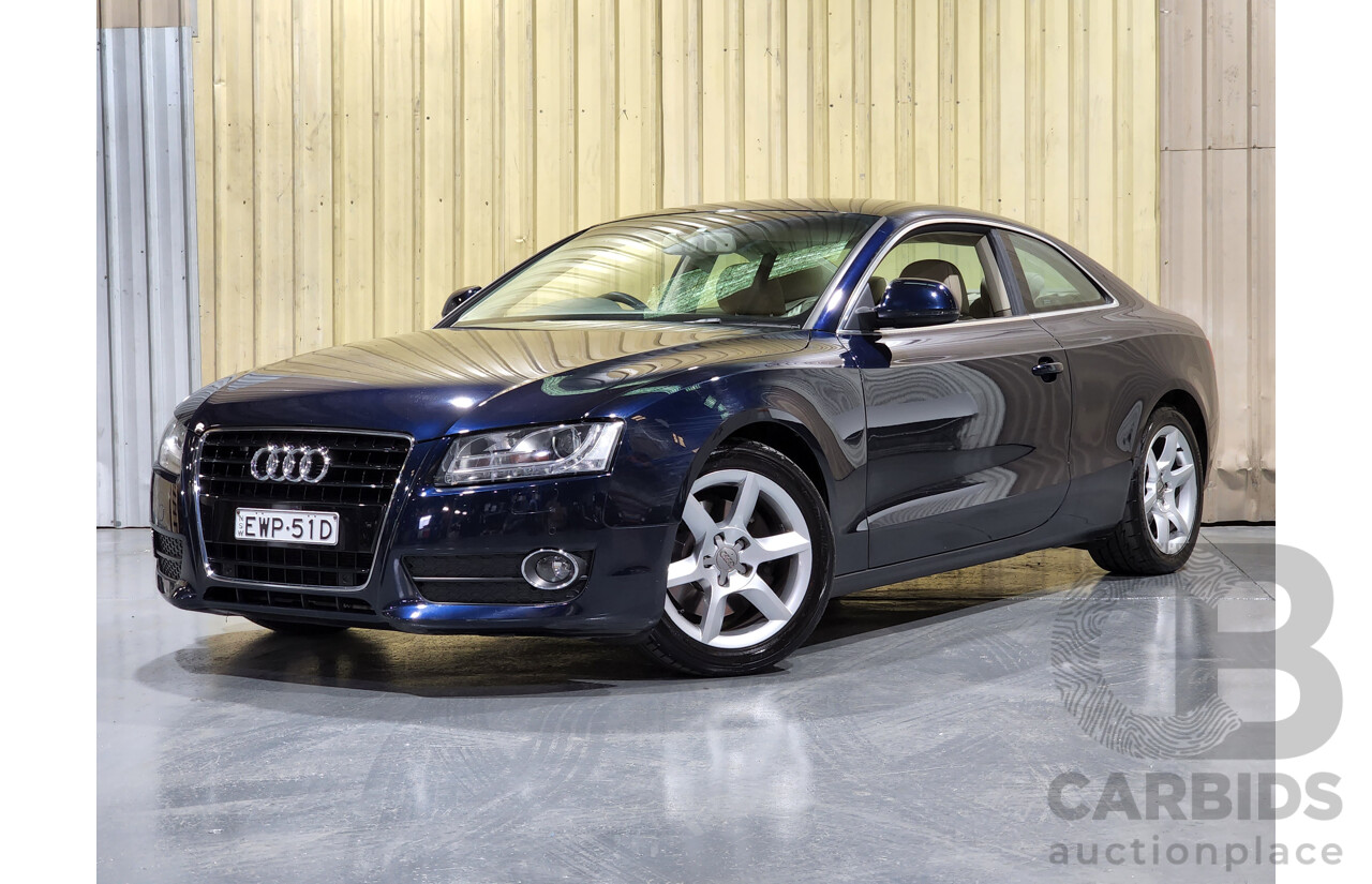 4/2009 Audi A5 3.2 FSI 8T 2d Coupe Blue 3.2L V6