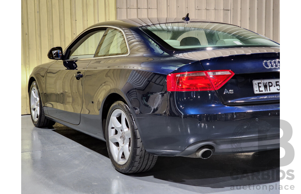 4/2009 Audi A5 3.2 FSI 8T 2d Coupe Blue 3.2L V6