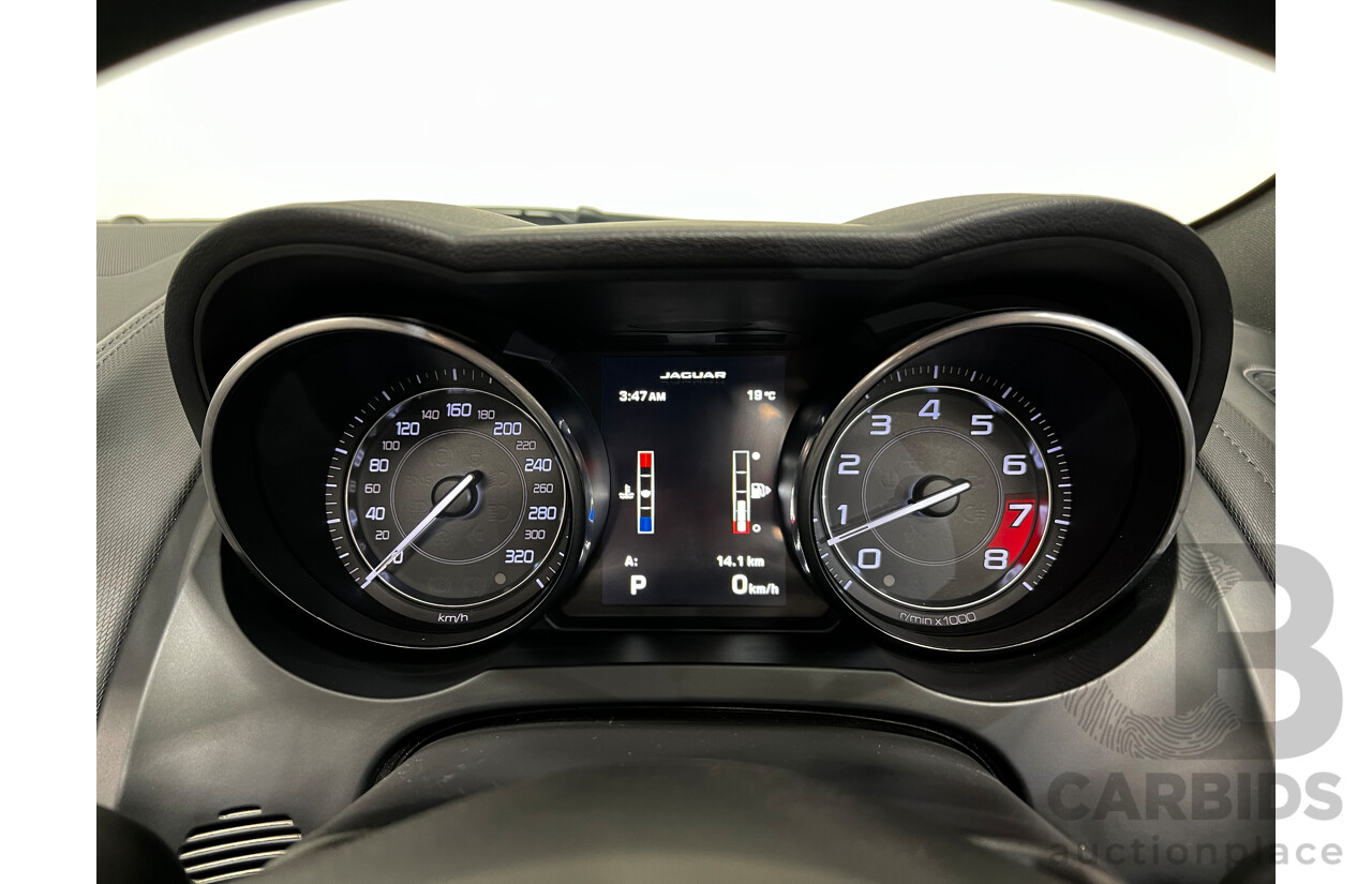 1/2013 Jaguar F-Type V8 S  2d Roadster White 5.0L Supercharged V8 (statutory write-off)