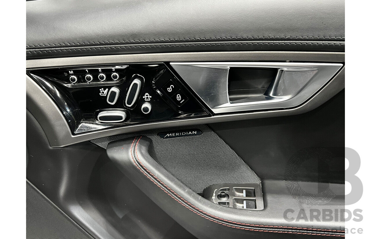 1/2013 Jaguar F-Type V8 S  2d Roadster White 5.0L Supercharged V8 (statutory write-off)