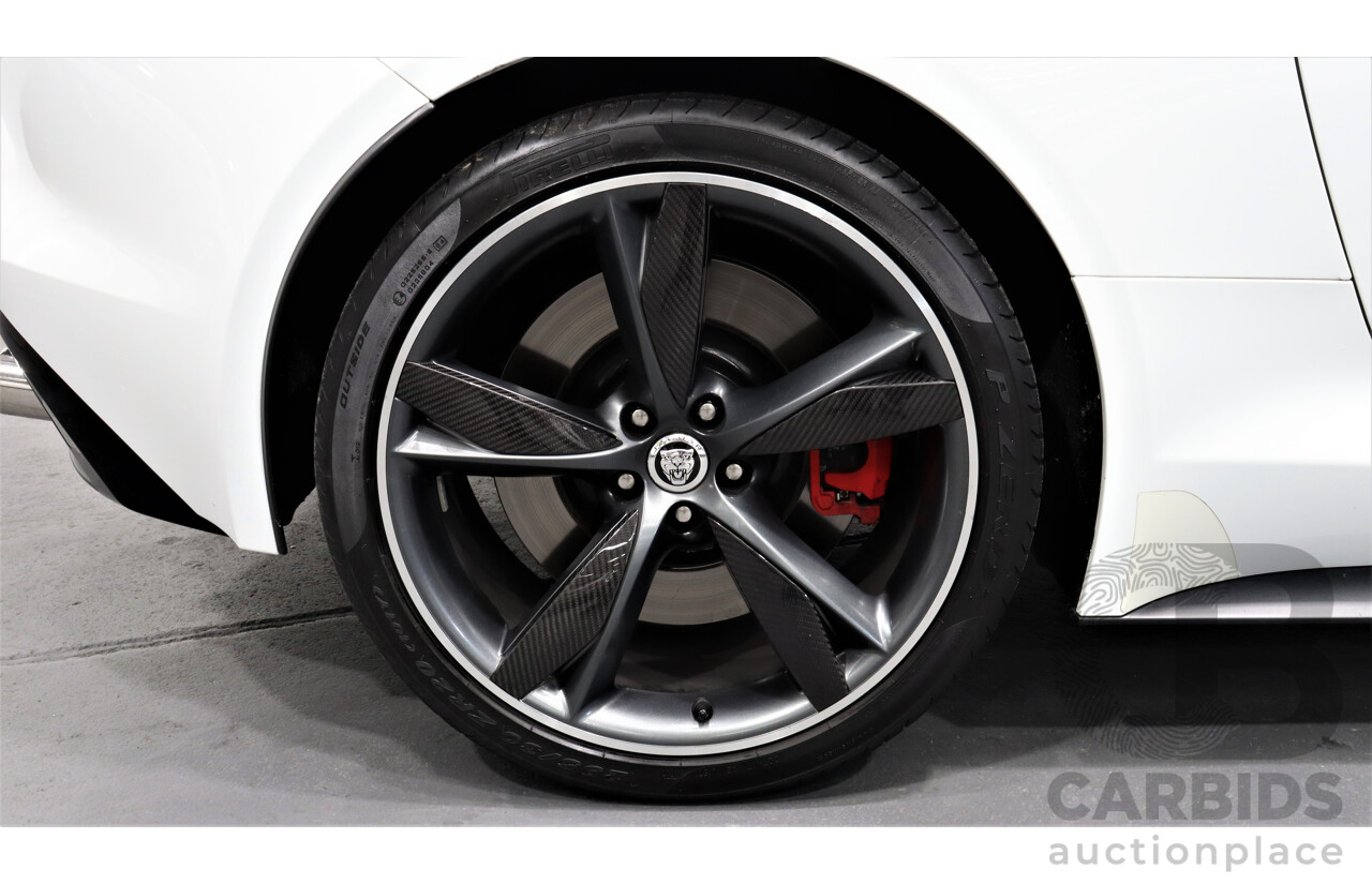 1/2013 Jaguar F-Type V8 S  2d Roadster White 5.0L Supercharged V8 (statutory write-off)