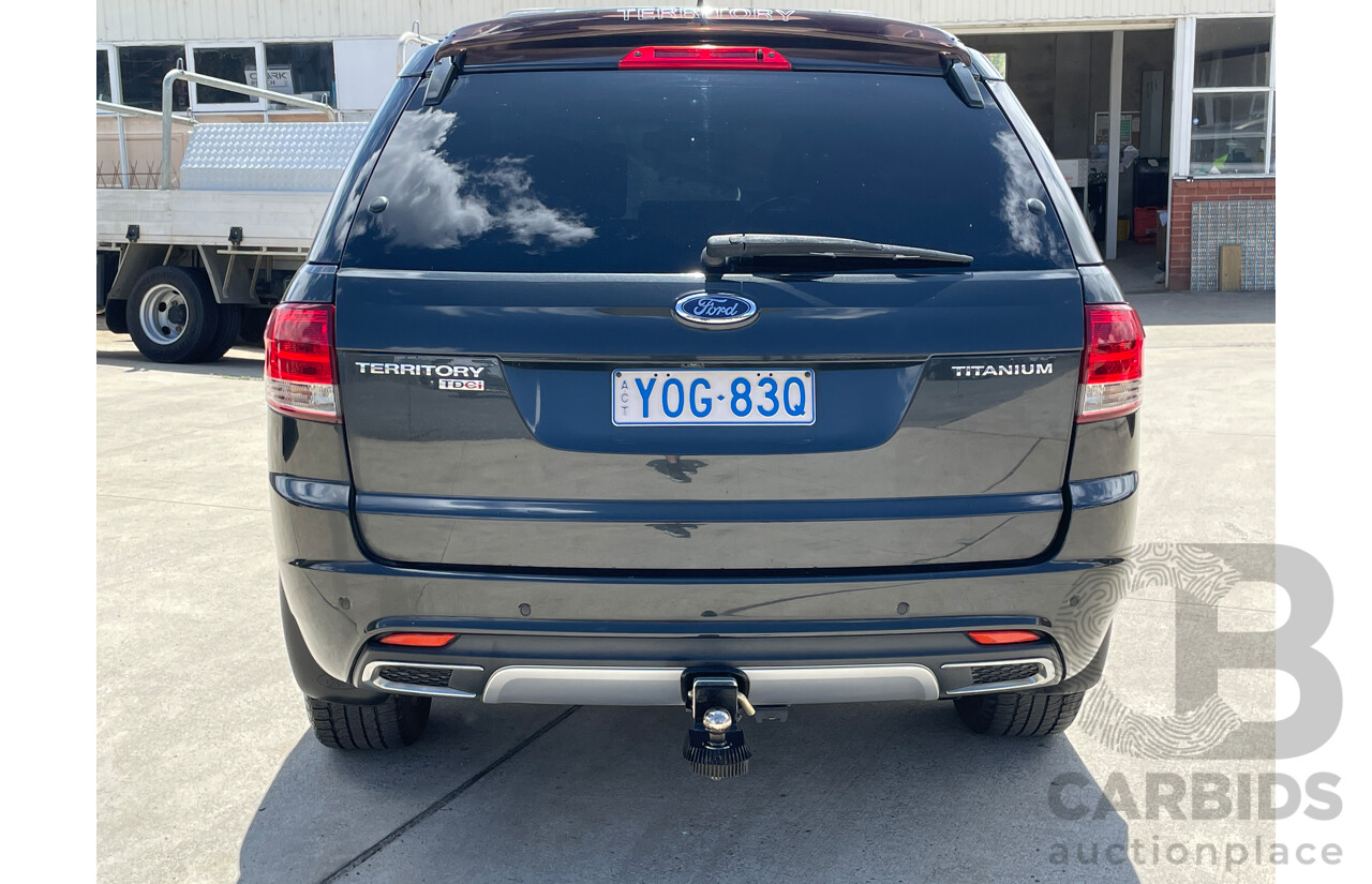3/2013 Ford Territory Titanium (rwd) SZ 4d Wagon Grey 2.7L