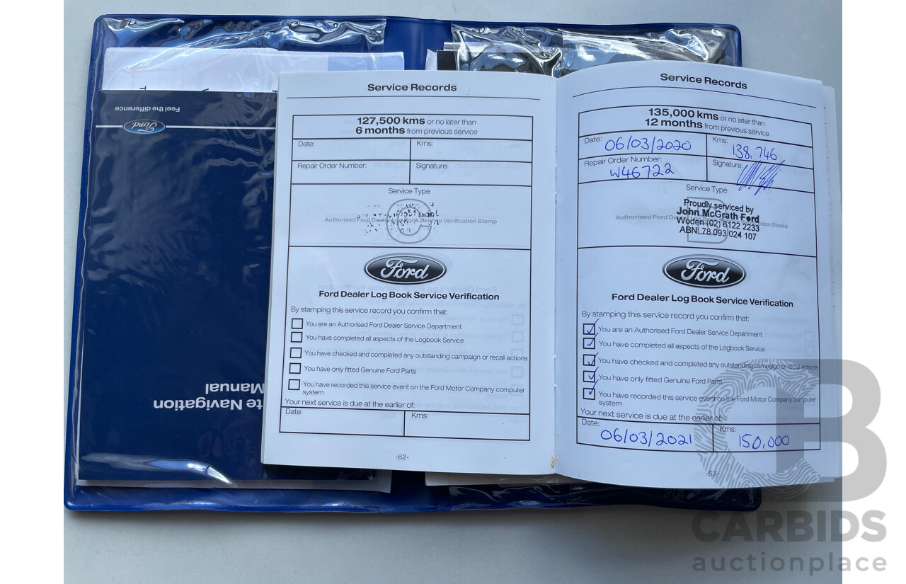 3/2013 Ford Territory Titanium (rwd) SZ 4d Wagon Grey 2.7L
