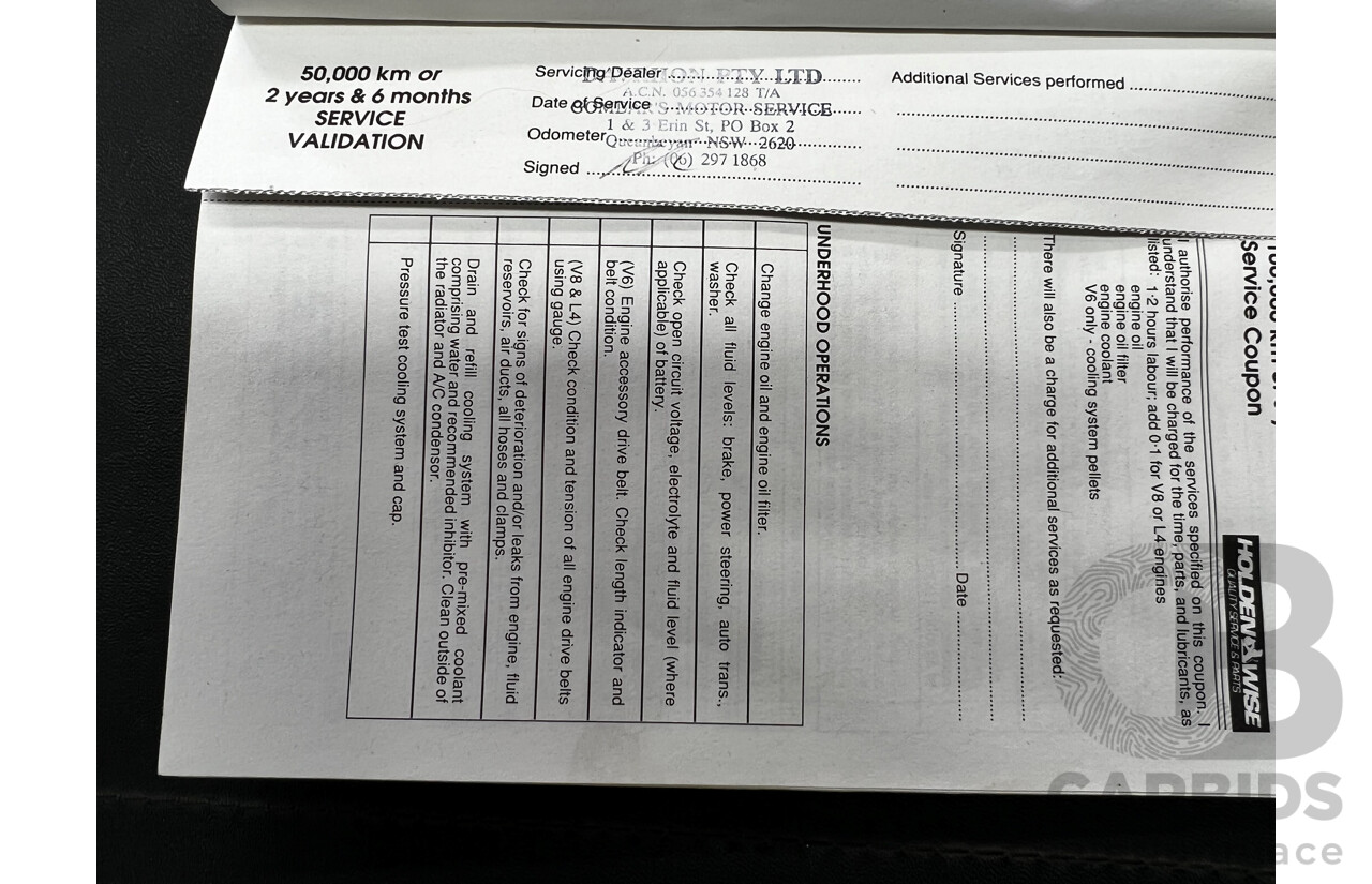 3/1993 Holden Berlina LX VPII 4d Sedan White 5.0L V8