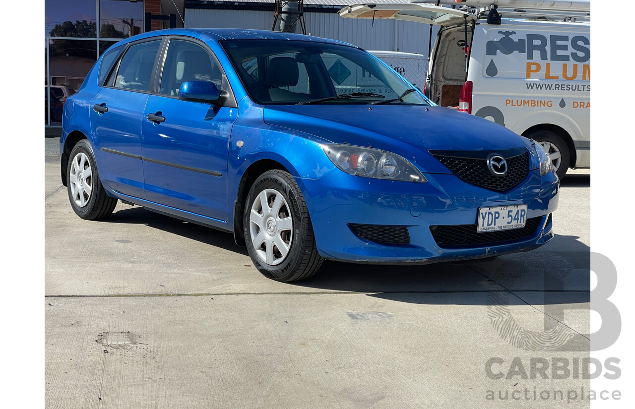 1/2005 Mazda Mazda3 NEO BK 5d Hatchback Blue 2.0L