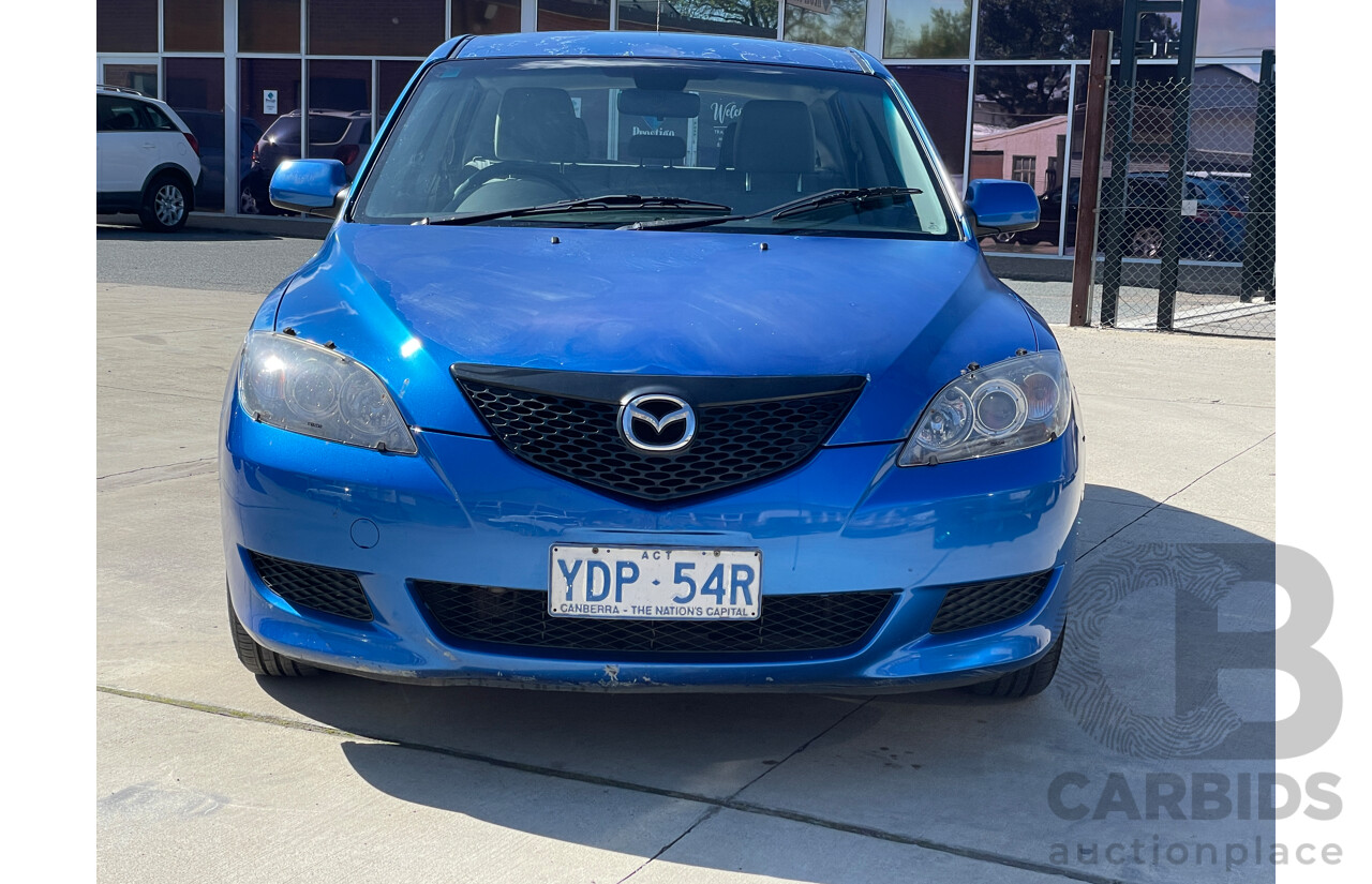 1/2005 Mazda Mazda3 NEO BK 5d Hatchback Blue 2.0L