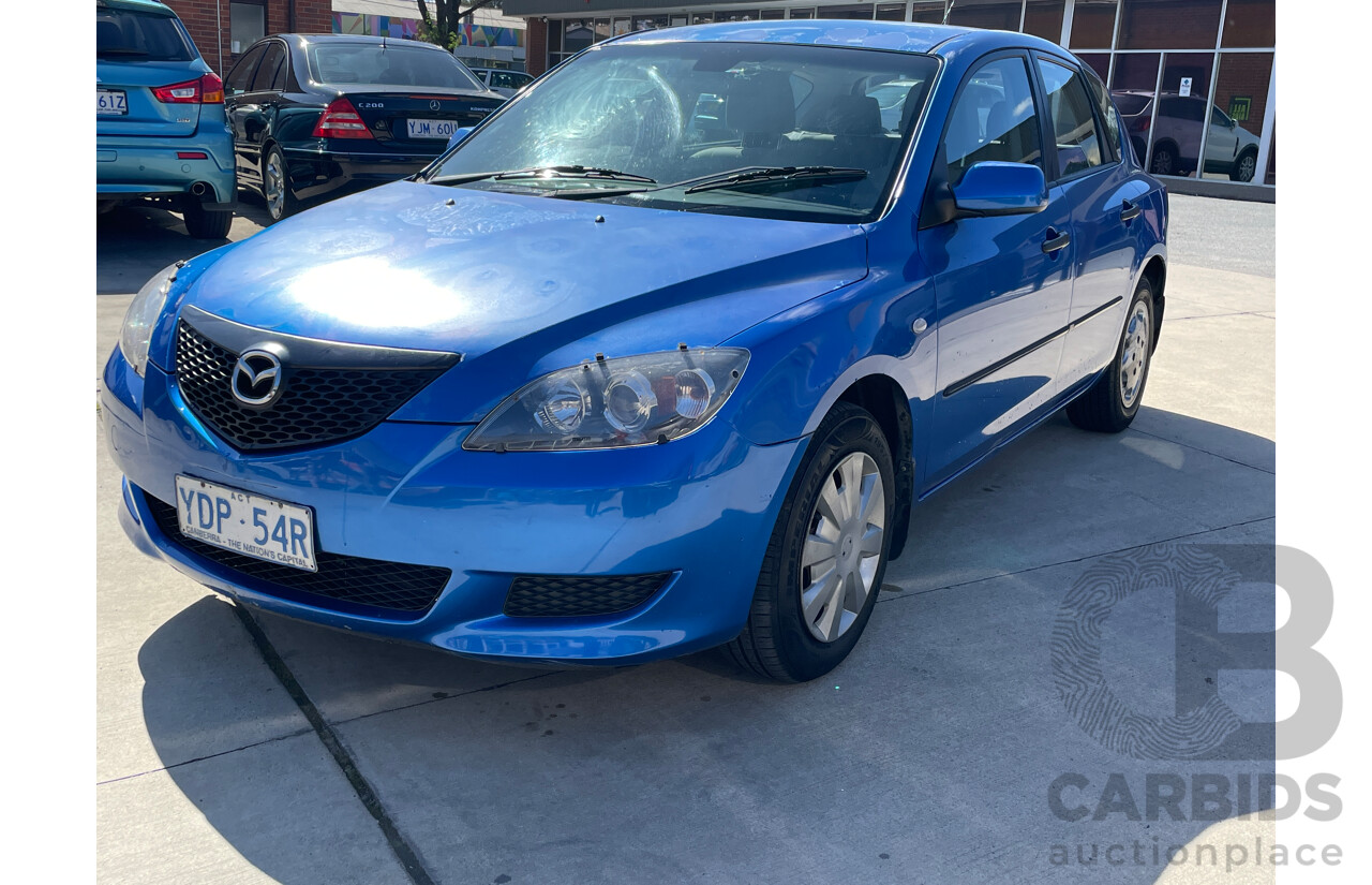 1/2005 Mazda Mazda3 NEO BK 5d Hatchback Blue 2.0L