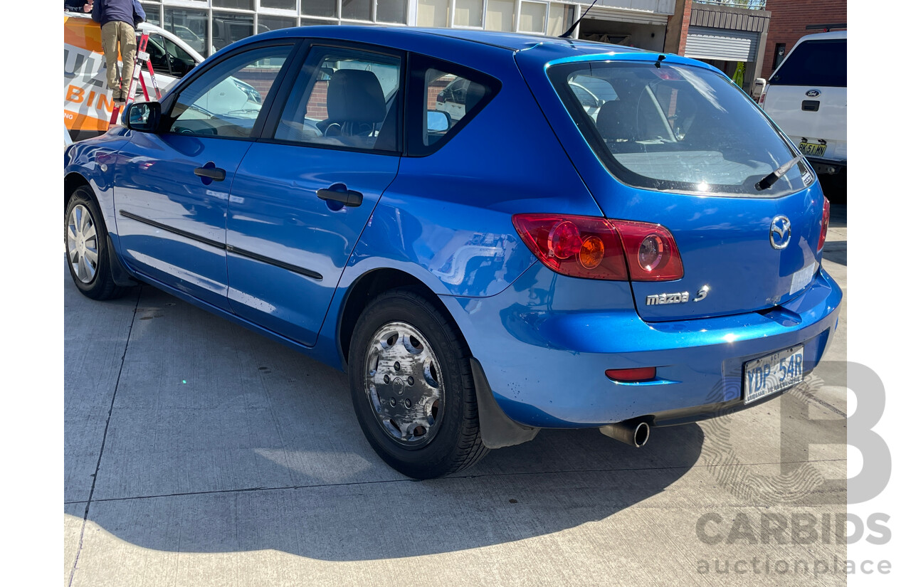 1/2005 Mazda Mazda3 NEO BK 5d Hatchback Blue 2.0L