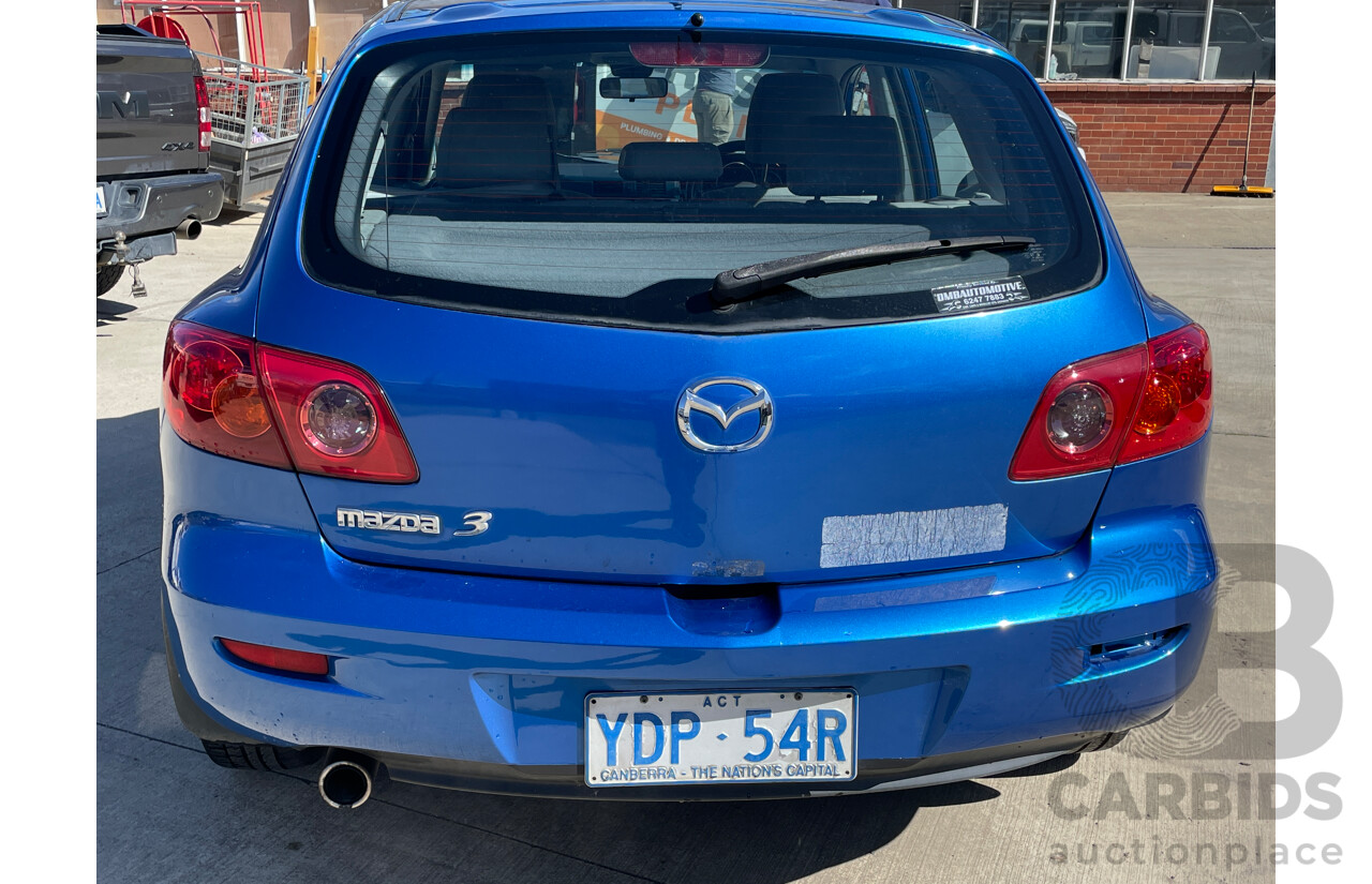 1/2005 Mazda Mazda3 NEO BK 5d Hatchback Blue 2.0L