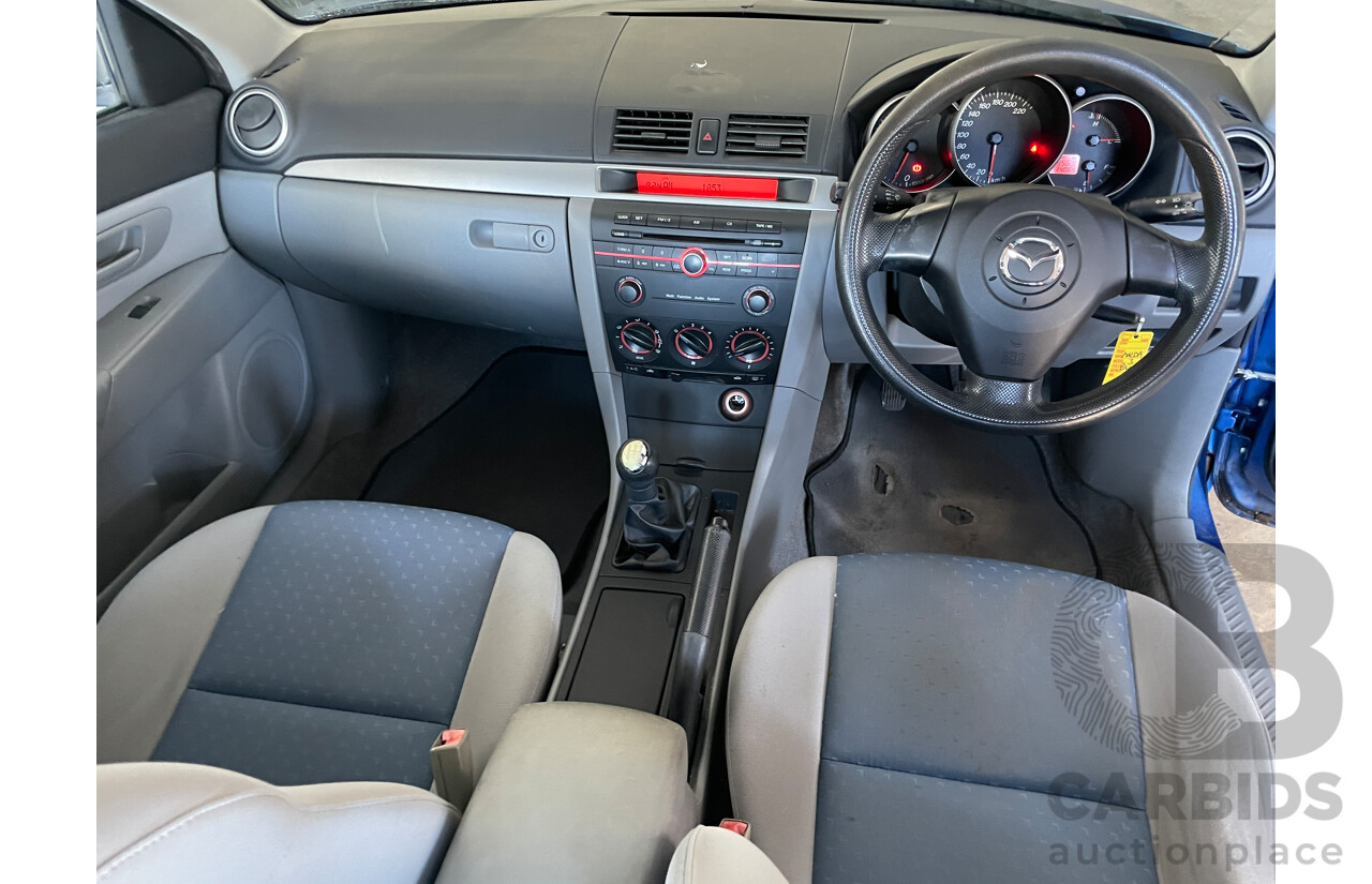 1/2005 Mazda Mazda3 NEO BK 5d Hatchback Blue 2.0L