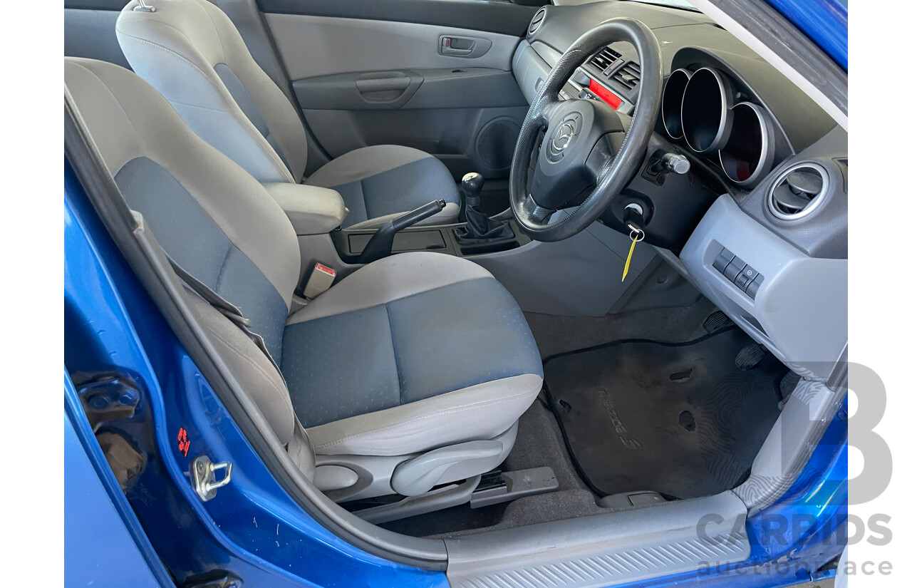 1/2005 Mazda Mazda3 NEO BK 5d Hatchback Blue 2.0L