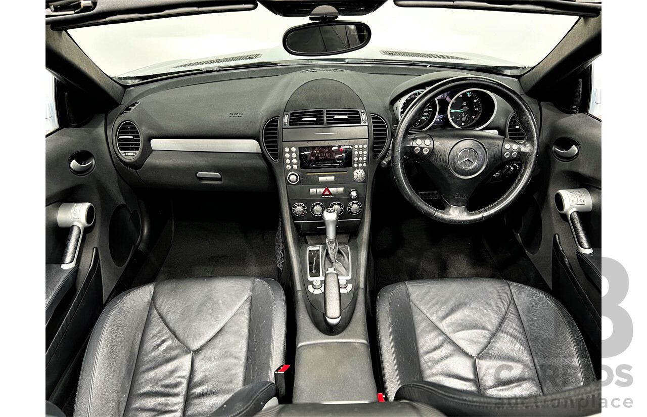 1/2005 Mercedes-Benz SLK 200 Kompressor R171 2d Convertible Blue 1.8L Supercharged