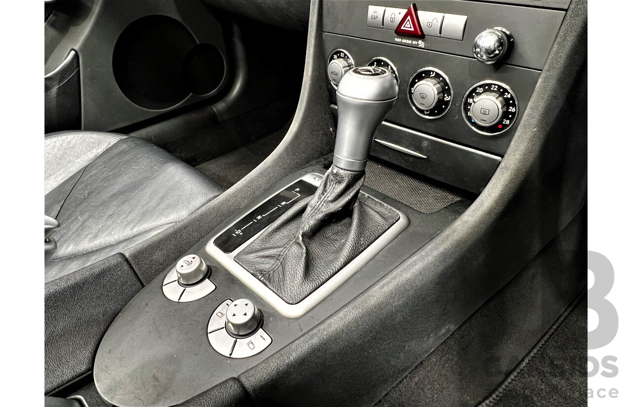 1/2005 Mercedes-Benz SLK 200 Kompressor R171 2d Convertible Blue 1.8L Supercharged