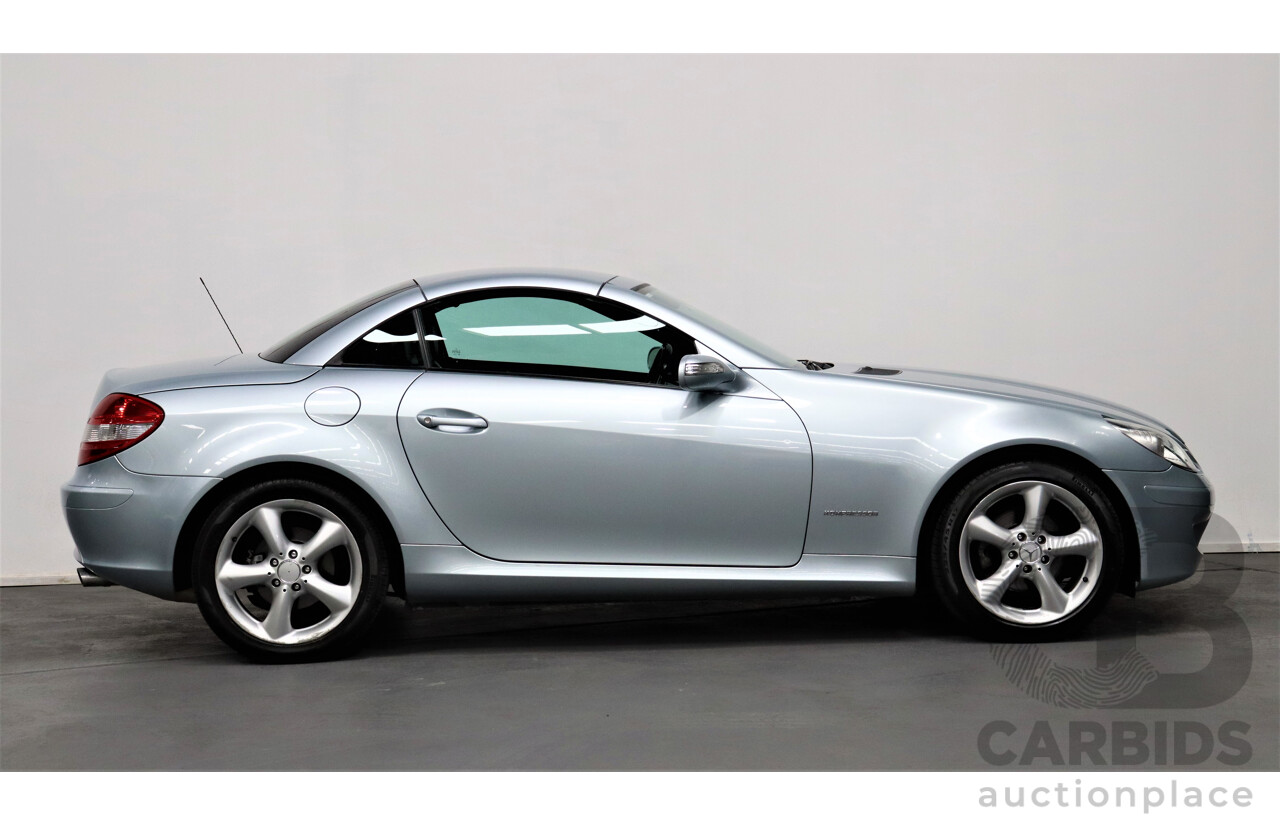 1/2005 Mercedes-Benz SLK 200 Kompressor R171 2d Convertible Blue 1.8L Supercharged