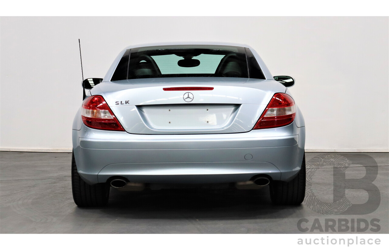 1/2005 Mercedes-Benz SLK 200 Kompressor R171 2d Convertible Blue 1.8L Supercharged