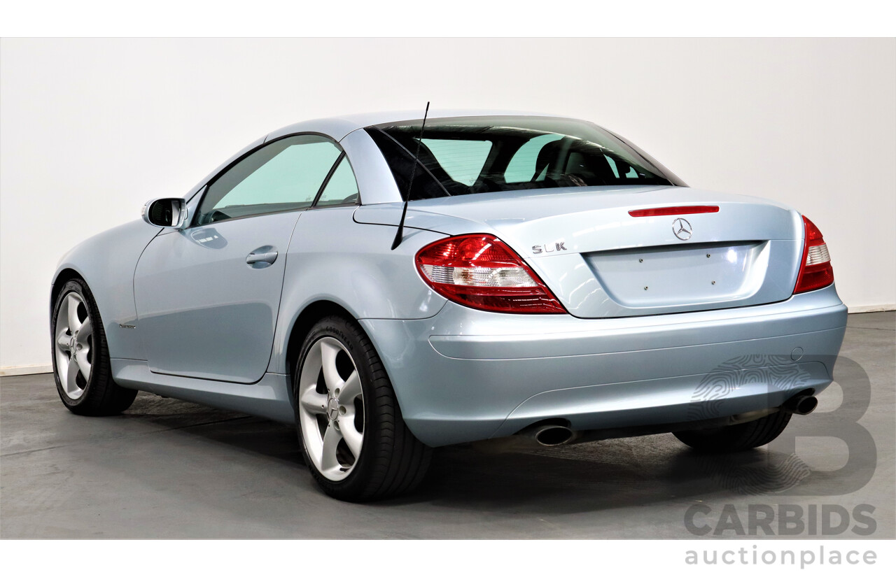 1/2005 Mercedes-Benz SLK 200 Kompressor R171 2d Convertible Blue 1.8L Supercharged