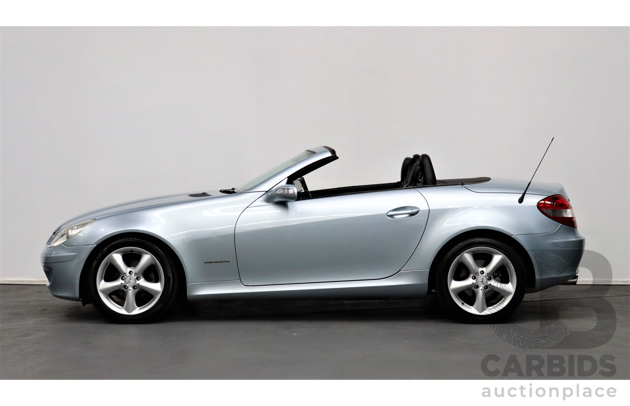 1/2005 Mercedes-Benz SLK 200 Kompressor R171 2d Convertible Blue 1.8L Supercharged