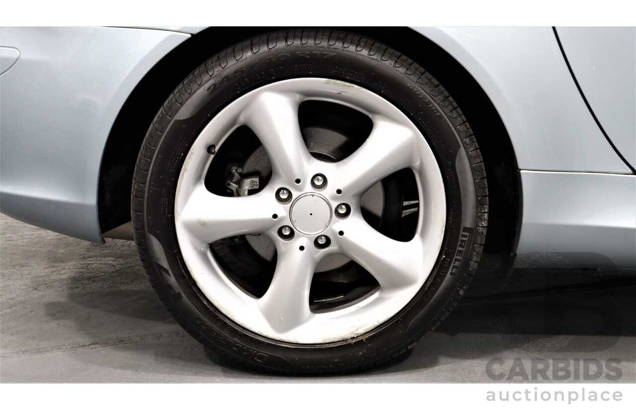 1/2005 Mercedes-Benz SLK 200 Kompressor R171 2d Convertible Blue 1.8L Supercharged