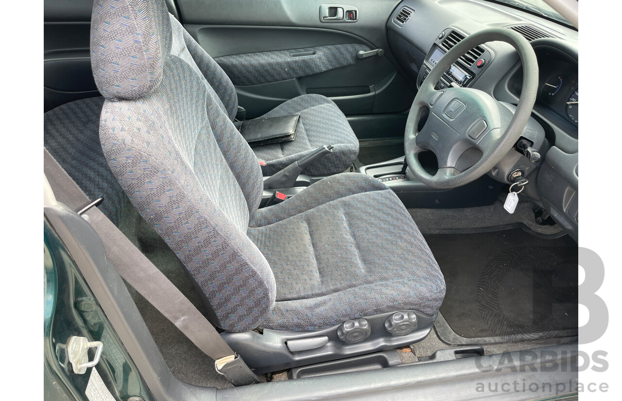 4/2000 Honda Civic CXi  3d Hatchback Green 1.6L