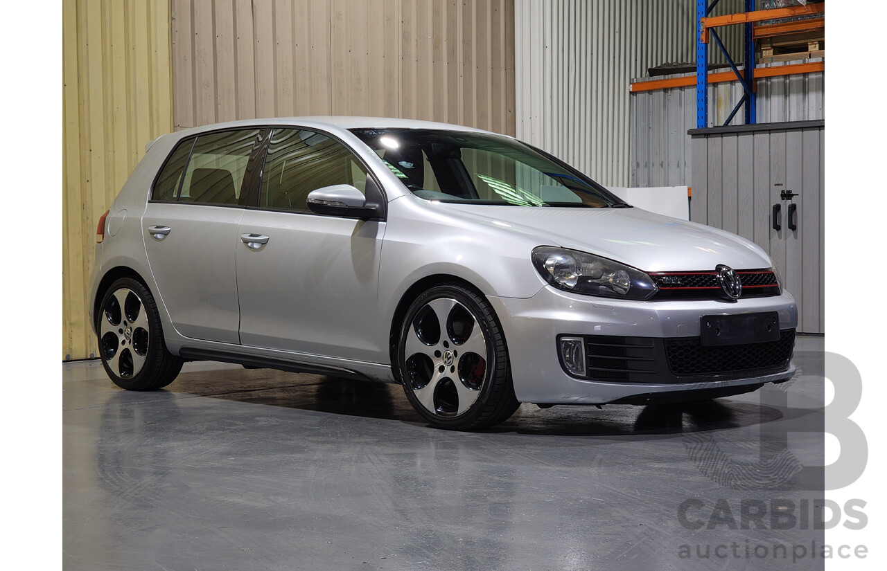7/2012 Volkswagen Golf GTi 1K MY12 5d Hatchback Silver 2.0L Turbo