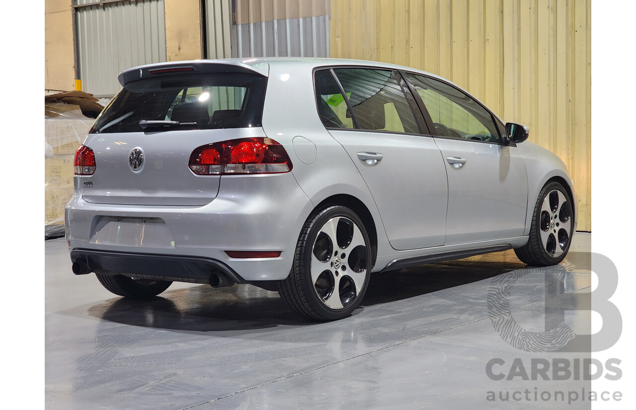 7/2012 Volkswagen Golf GTi 1K MY12 5d Hatchback Silver 2.0L Turbo