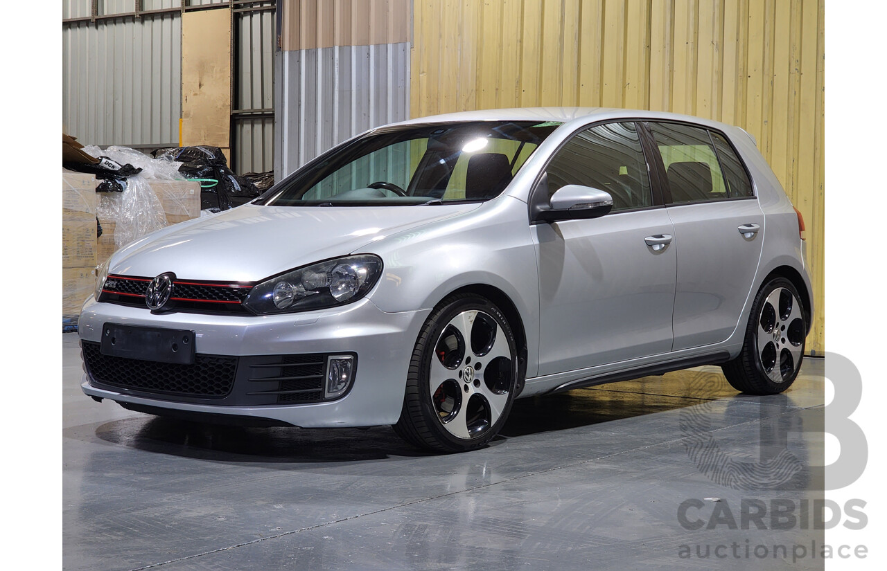 7/2012 Volkswagen Golf GTi 1K MY12 5d Hatchback Silver 2.0L Turbo