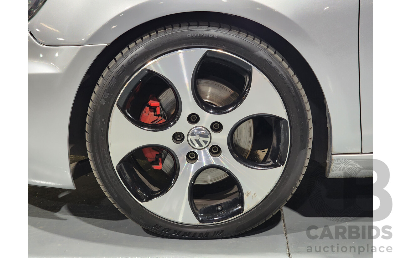 7/2012 Volkswagen Golf GTi 1K MY12 5d Hatchback Silver 2.0L Turbo