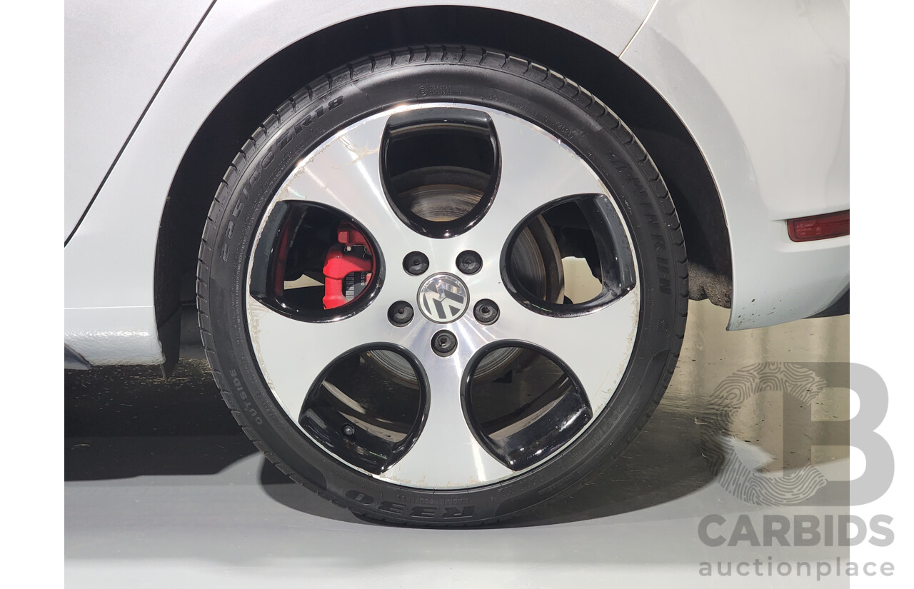 7/2012 Volkswagen Golf GTi 1K MY12 5d Hatchback Silver 2.0L Turbo