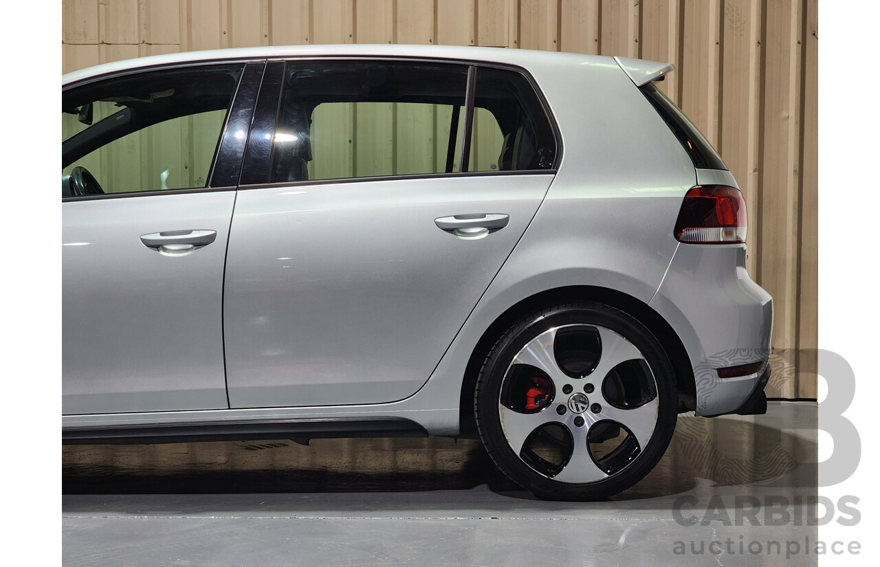 7/2012 Volkswagen Golf GTi 1K MY12 5d Hatchback Silver 2.0L Turbo