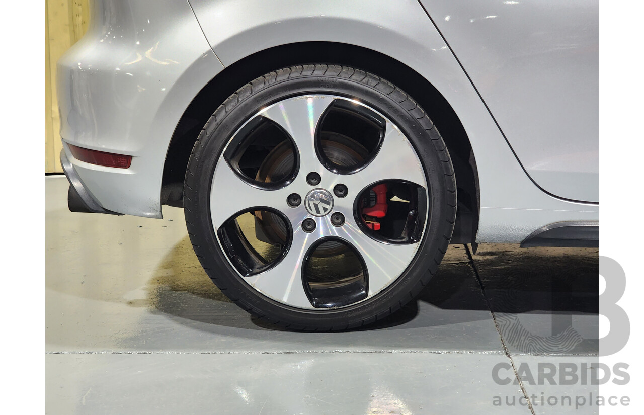 7/2012 Volkswagen Golf GTi 1K MY12 5d Hatchback Silver 2.0L Turbo