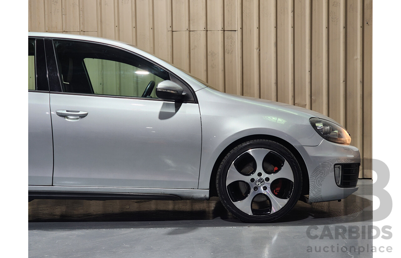 7/2012 Volkswagen Golf GTi 1K MY12 5d Hatchback Silver 2.0L Turbo