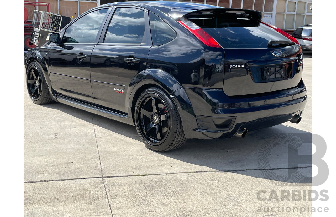 10/2007 Ford Focus XR5 Turbo LT 5d Hatchback Black 2.5L