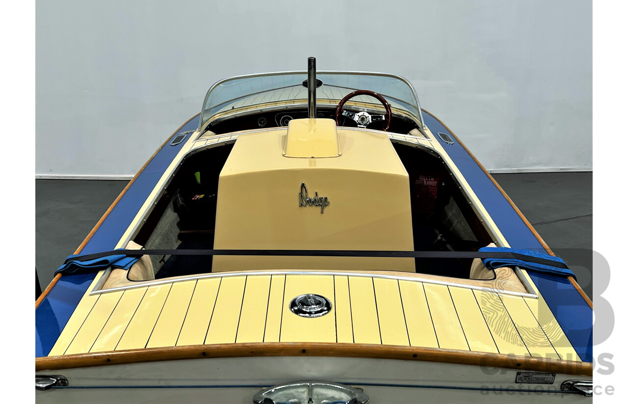 1967 Peter Williams Walkabout Classic Ski Boat & 01/1988 Home-Built Boat Trailer