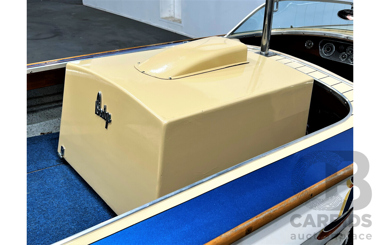 1967 Peter Williams Walkabout Classic Ski Boat & 01/1988 Home-Built Boat Trailer