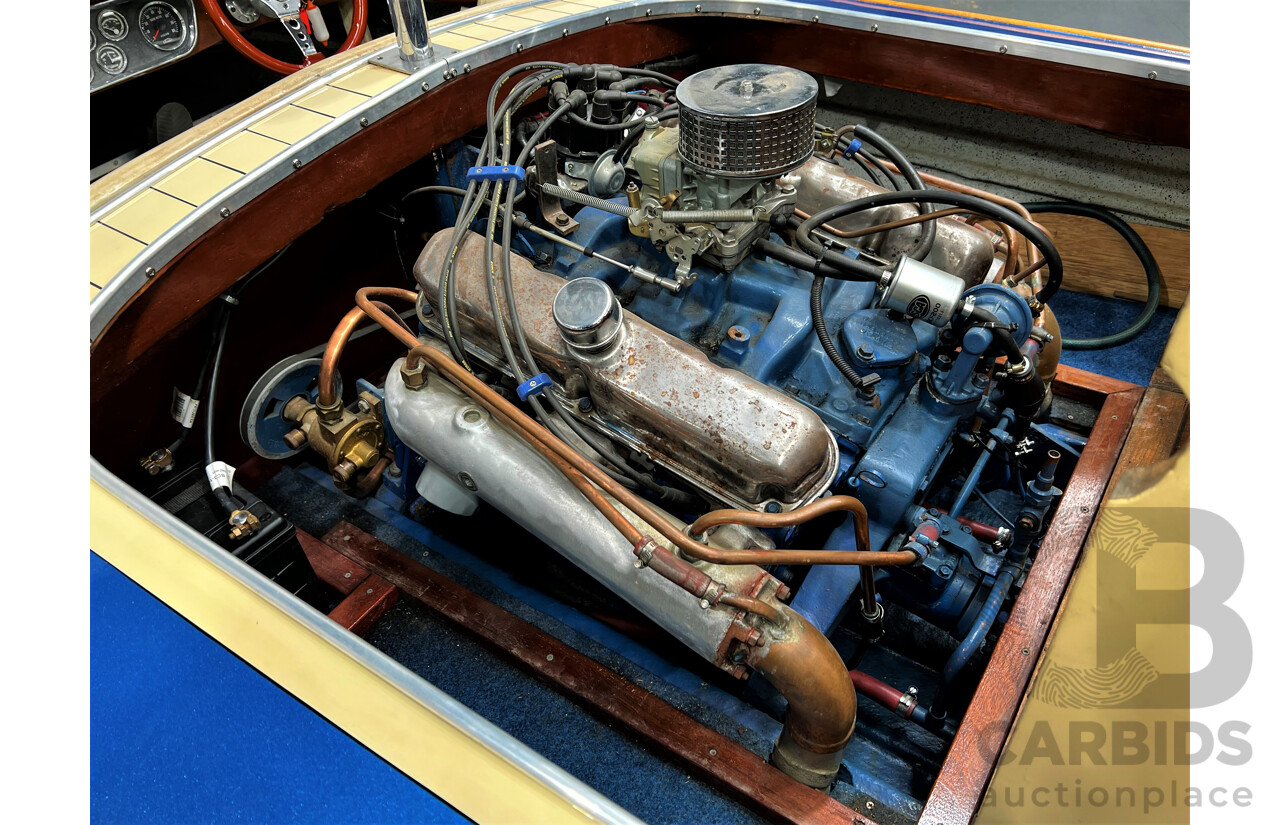 1967 Peter Williams Walkabout Classic Ski Boat & 01/1988 Home-Built Boat Trailer