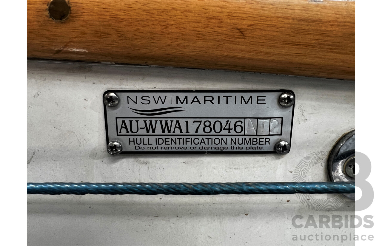 1967 Peter Williams Walkabout Classic Ski Boat & 01/1988 Home-Built Boat Trailer