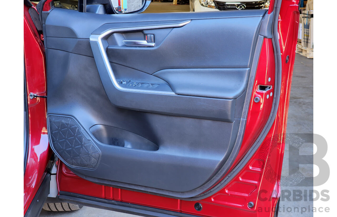 08/2019 Toyota RAV4 GXL Hybrid 2WD XA50 Atomic Rush Red 4d Wagon 2.5L - Hybrid