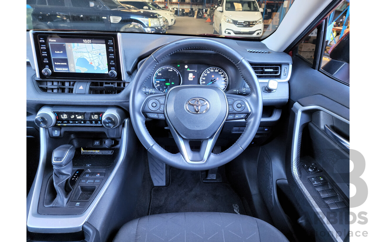 08/2019 Toyota RAV4 GXL Hybrid 2WD XA50 Atomic Rush Red 4d Wagon 2.5L - Hybrid