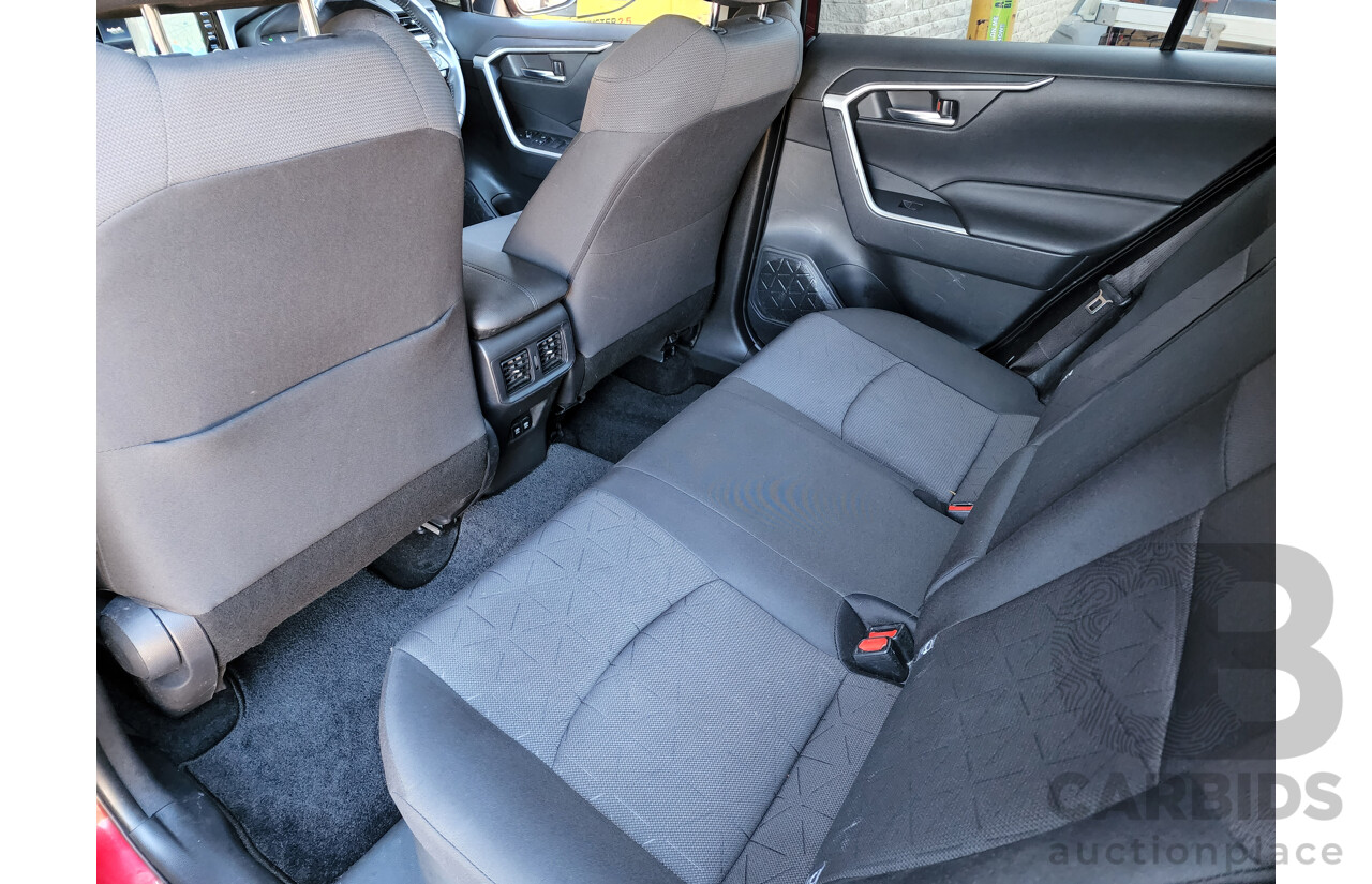 08/2019 Toyota RAV4 GXL Hybrid 2WD XA50 Atomic Rush Red 4d Wagon 2.5L - Hybrid