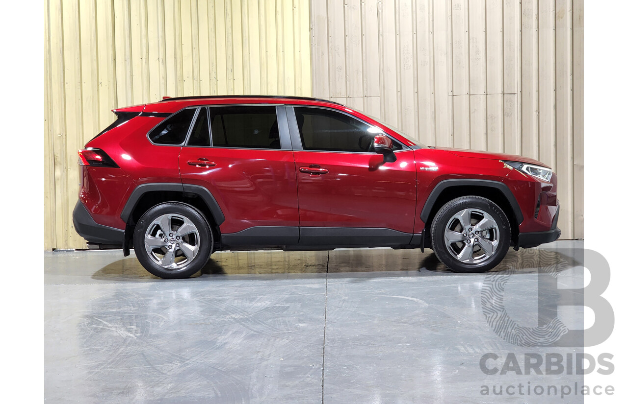 08/2019 Toyota RAV4 GXL Hybrid 2WD XA50 Atomic Rush Red 4d Wagon 2.5L - Hybrid