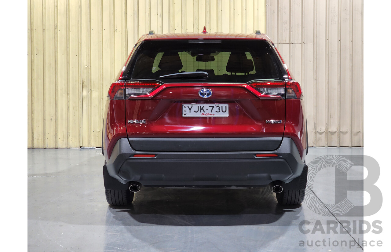 08/2019 Toyota RAV4 GXL Hybrid 2WD XA50 Atomic Rush Red 4d Wagon 2.5L - Hybrid