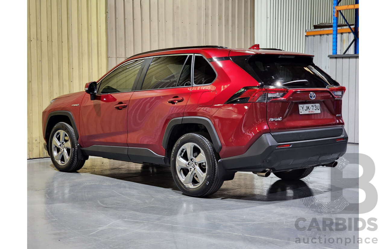 08/2019 Toyota RAV4 GXL Hybrid 2WD XA50 Atomic Rush Red 4d Wagon 2.5L - Hybrid
