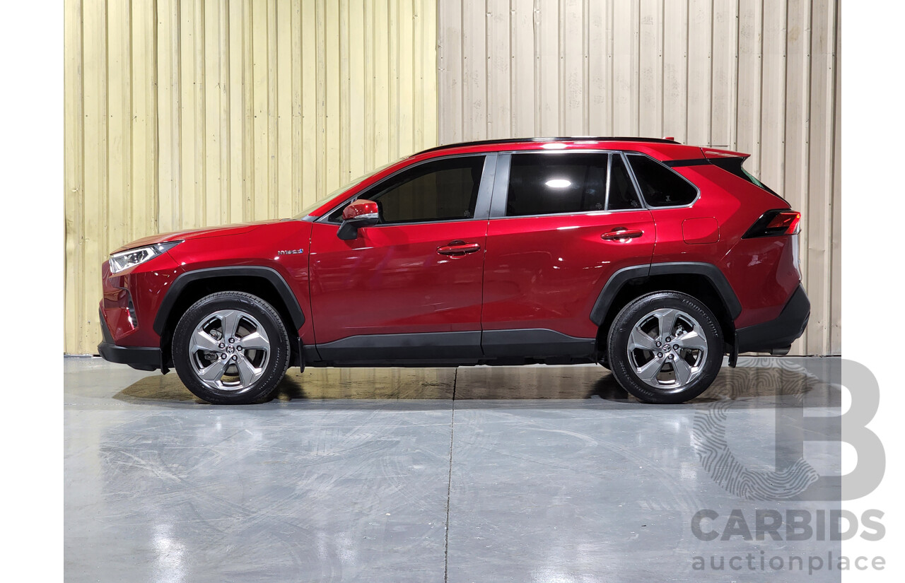 08/2019 Toyota RAV4 GXL Hybrid 2WD XA50 Atomic Rush Red 4d Wagon 2.5L - Hybrid