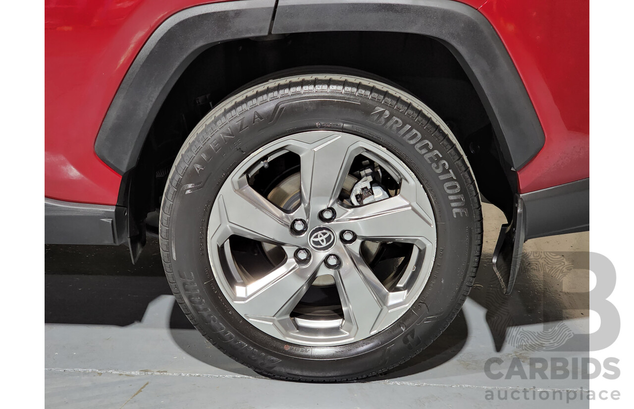 08/2019 Toyota RAV4 GXL Hybrid 2WD XA50 Atomic Rush Red 4d Wagon 2.5L - Hybrid